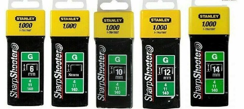 Stanley TRA709T Graffette Resistenti 14mm Confezione da 1000 STANLEY GRAFFETTE MIGLIOR PREZZO - Foto 2 di 2
