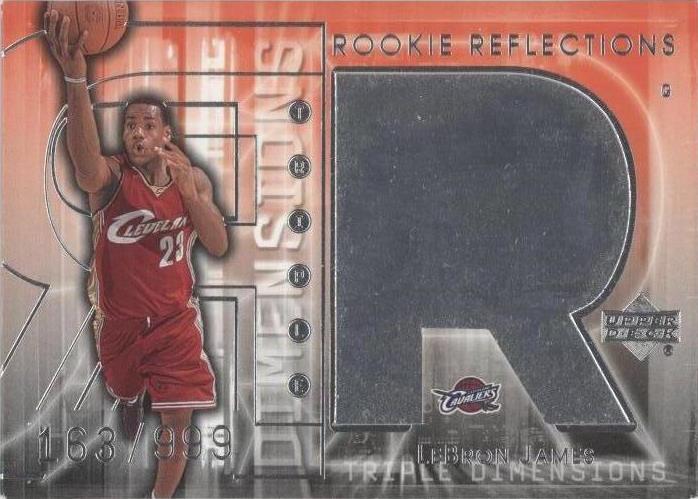 2003-04 Upper Deck Triple Dimensions - LeBron James #132 for sale