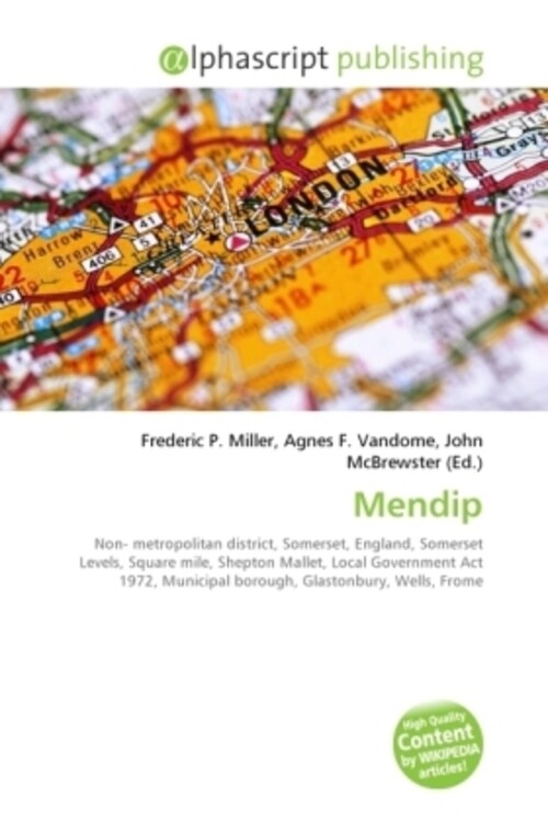 Thumbnail - Frederic P. Miller (u. A.) | Mendip | Taschenbuch | Englisch | Ean