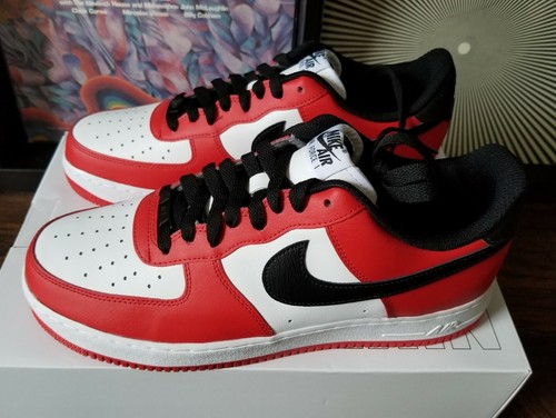 Nike Air Force 1 AF1 "Chicago" Shoes Sneakers Size 11 New Air Jordan 1 Bred New - Picture 3 of 9