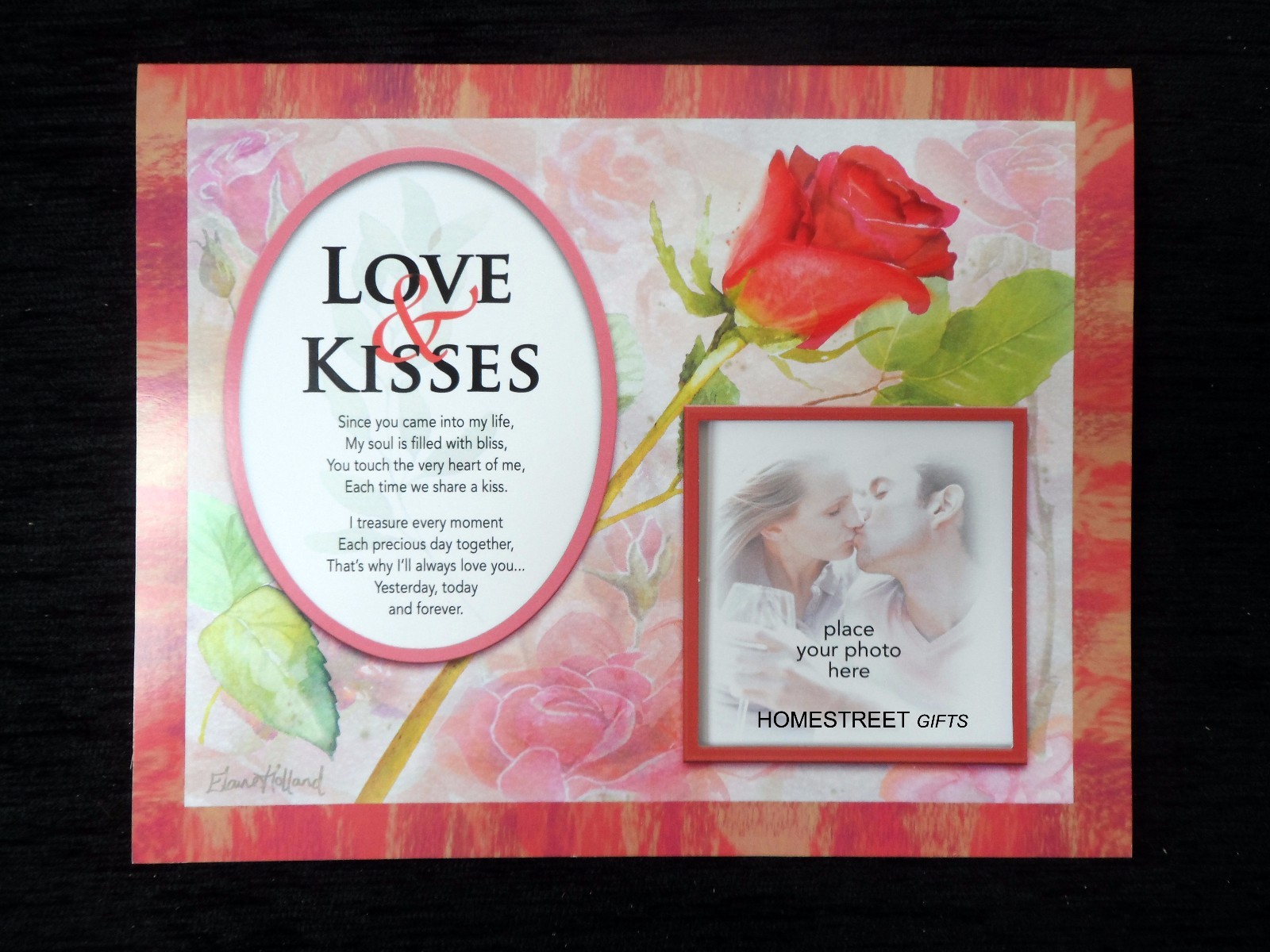 Love And Kisses Flower Photo Mount Print Gift With A Beautiful I Love You Verse | eBay Love And Kisses Flower Photo Mount Print Gift With A Beautiful I Love You Verse | eBay