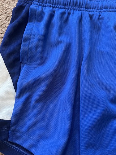 Under Armour BasketBall Shorts Kids Size XS New No Tags Blue/white - Picture 3 of 4