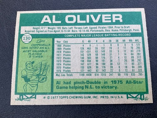 1977 TOPPS BASEBALL 111-220 PICK CARDS YOU WANT - Picture 113 of 489