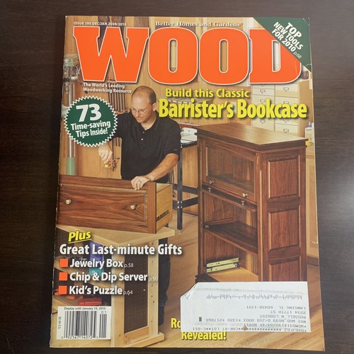 Wood Magazine Dec./Jan. 2009/2010 Build This Classic Barrister’s Bookcase - Picture 3 of 4