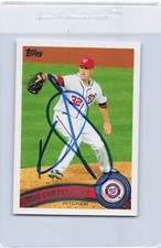 2011 Topps #US301 Tom Gorzelanny Nationals Signed Auto *J3543
