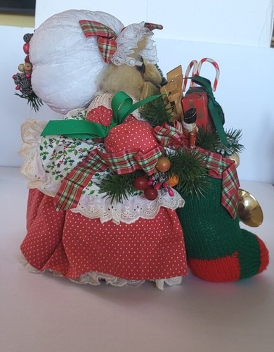 Vintage Original Apple Whimseys Weihnachten 1978 Lita Gates Mrs Claus Real Apple Puppe - Bild 2 von 23