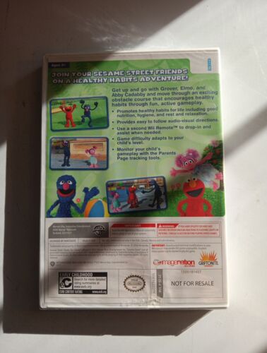 Sesamstraße: Fertig, Set, Grover! (Nintendo Wii, 2011) Neu - Bild 2 von 2
