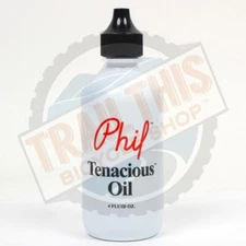 Phil Wood Tenacious Oil Lubricant Lube 4oz Drip Bottle Bicycle MTB Road Bearings