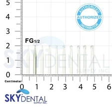 Beavers FG1/2 Carbide Burs FG 1/2 Bur #1/2 Friction Grip Made Canada 100-10/PK