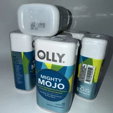 Olly Mighty Mojo Resveratrol Pine Bark 30 caps each * SEALED  6pack