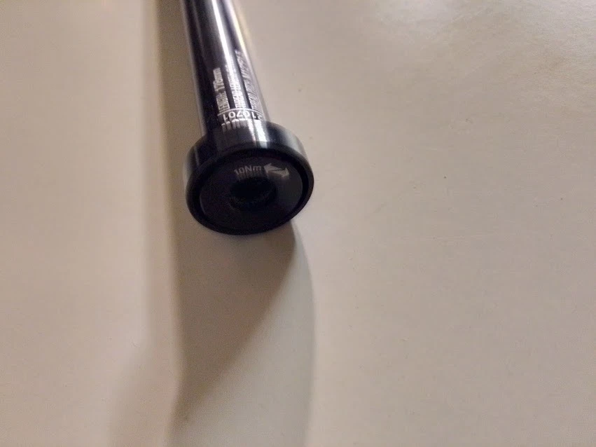 perno passante posteriore mtb diam 12mm lunghezza 178mm di cui 20mm filetto 1,5 - Immagine 3 di 4