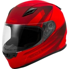 GMax FF-49 Full-Face Deflect Helmet Matte Red/Black Medium G1494035