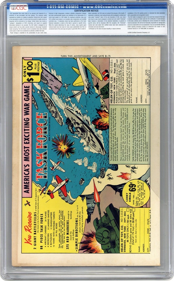 Brave and the Bold #54 CGC 7.0 1964 1225992001 1st app. and origin Teen Titans - Image 2 of 2