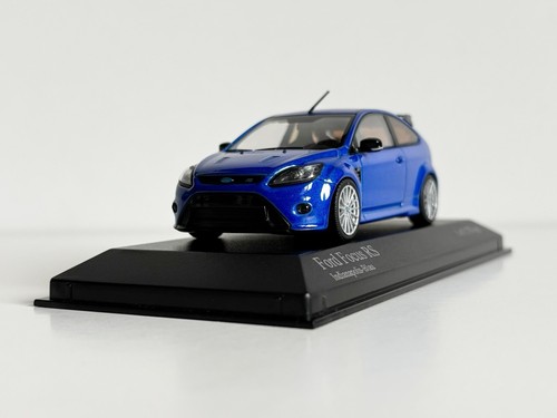 Super Rare 1:43 Minichamps 2009 Ford Focus RS Performance Blue Limited Edition!! - Picture 7 of 15