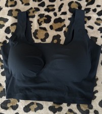 Skims scoop longline bralette Size 2X Black  Runs Small