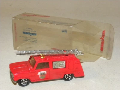 JOUET MINIATURE MAJORETTE SERIE 200 VOITURE DODGE POMPIER N°204 1/80 NEUVE BOITE - Bild 1 von 4