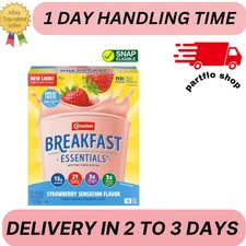 Carnation Breakfast Essentials Powder Protein Nutritional Shake Drink 10 Count