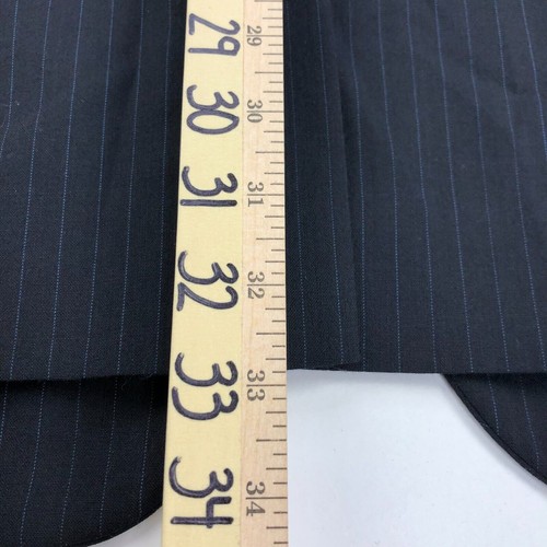 Brooks Brothers NEW 46L 100% Wool Two Button Suit Sport Coat Jacket Navy Blue - Picture 20 of 22