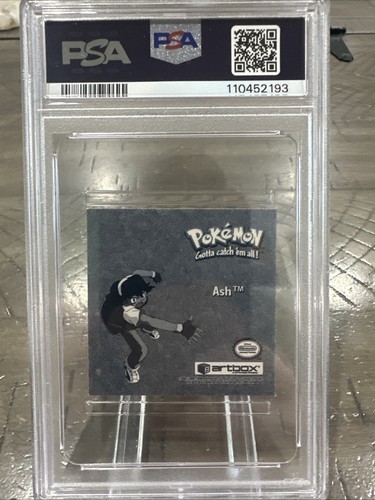 PRISM STICKER ASH MINT 1999 POKÉMON ARTBOX STICKER SERIES 1 #PR30 - Picture 2 of 2