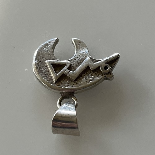 Colgante de plata de ley con incrustación de jaspe ónix ópalo oso 1" de ancho 23c - Imagen 4 de 5