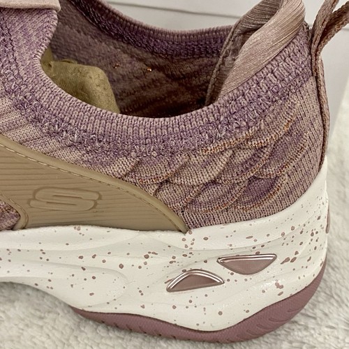 Skechers Mauve D’ Lites 4.0 True Glory Sneakers Women’s Size 6 - Picture 9 of 11