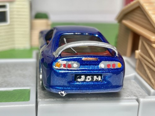 TOYOTA SUPRA TURBO BY MATCHBOX 1:59 SCALE Extremely Custom Made ONLY 1 OF ONE - Picture 13 of 24