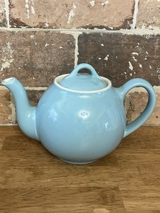 Vintage Periwinkle Blue Hall Teapot With Lid Made In USA