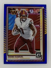 2025 Donruss Optic Deebo Samuel /249 Blue #30 Commanders