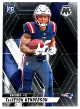 2025 Panini Mosaic TREVEYON HENDERSON #325 RC Rookie Base - Patriots