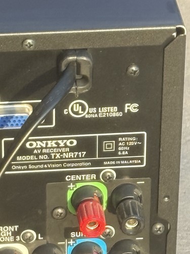 Onkyo TX-NR717 7.2 Kanal AV-Receiver getestet & funktionsfähig ohne Fernbedienung Spotify innen - Bild 20 von 22