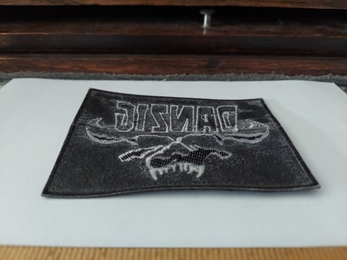 Vintage DANZIG Skull 3"x4" Iron-On Patch New Old Stock - Picture 9 of 10