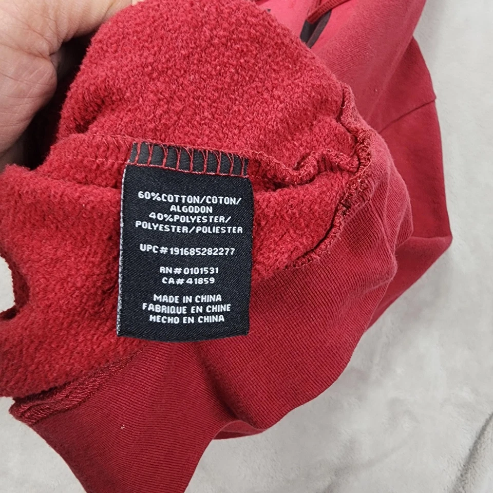 Marvel Deadpool Sudadera con Capucha Para Hombres Mediana Roja Pullover Sudadera Gráfica Manga Estampado Foto 3 de 4