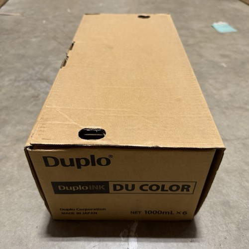 DUPLO DP-U950 DU26L Original INK Brown 1000ML X6 Cartridge DP-J450 / DP-U550 - Afbeelding 2 van 2