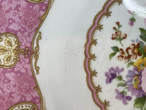 4er Set Royal Albert LADY CARLYLE Bone China 8" Salatteller - Bild 12 von 24