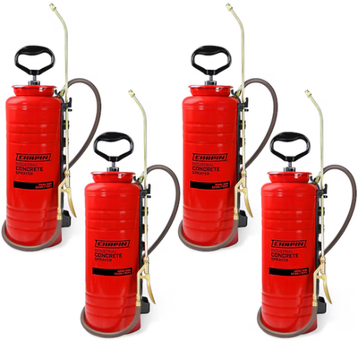 #ad #ad Chapin 4 Pack 3.5 Gal Concrete Sprayer Tri Poxy Steel FreeShipping Deal $465.43