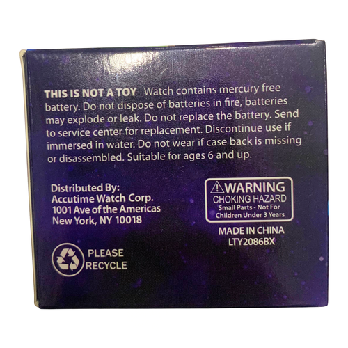 Reloj Disney Pixar BUZZ LIGHTYEAR LCD Intermitente Cara Redonda Nuevo - Imagen 11 de 11