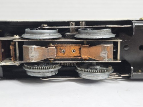 American Flyer 629 O Gauge 0-4-2 Streamlined Steam Loco & Tender PRR Runs As Is - Picture 13 of 21