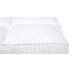 Mattress Topper Essential Feather Bed with Baffle Box Construction, King, White
