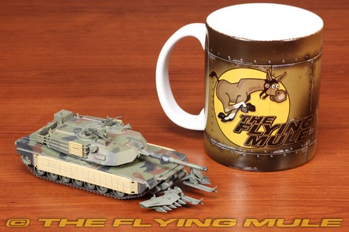 Dragon Models 1:72 M1A1 TUSK Abrams US Army w/Mine Plough - Picture 4 of 8