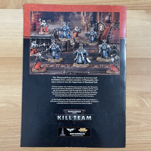 Warhammer 40k The Fractal Blades: Thousand Sons Kill Team Replacement INCOMPLETE - Picture 11 of 11