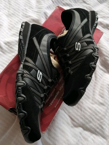 Skechers trainer walk run Slip-on active wear Black/Charcoal UK6 (39) rrp£44.99 - Picture 7 of 7
