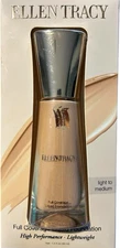 ELLEN TRACY Full Coverage Liquid Foundation ( Light to Medium ) High Performance