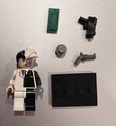 LEGO Two-Face Original Minifigure Batman 2006 bat004 Black Stripe Hips