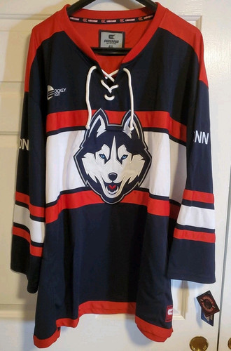 Colosseum Own The Stands UCONN Huskies Hockey East Jersey 4XL NWT - Picture 1 of 10