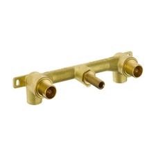 	Delta Faucet Wall-Mount Rough-In Valve for Delta 2-Handle Wall-Mount Bathroom	