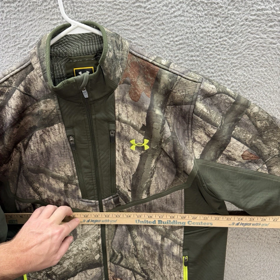 Under Armour Storm 夹克成人 XL 迷彩气味控制 Mossy Oak Treestand — 第 3/4 张图片