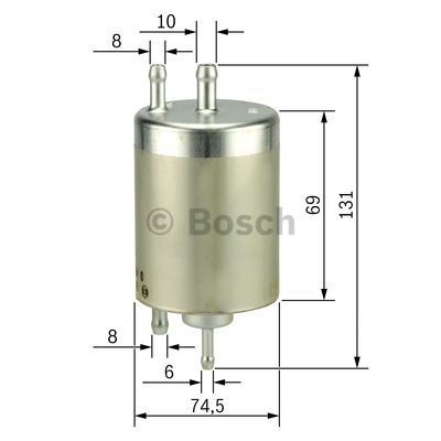 ENGINE FUEL FILTER BOSCH 0 450 915 001 P NEW OE REPLACEMENT - Picture 7 of 10