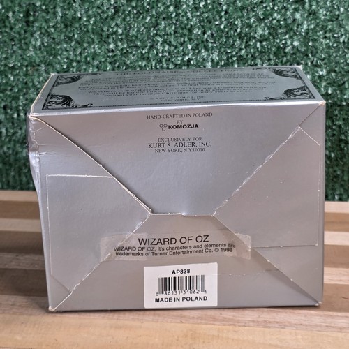 1998 Kurt Adler Polonaise Der Zauberer von Oz Rubin Hausschuhe mundgeblasenes Glas Ornament - Bild 5 von 9