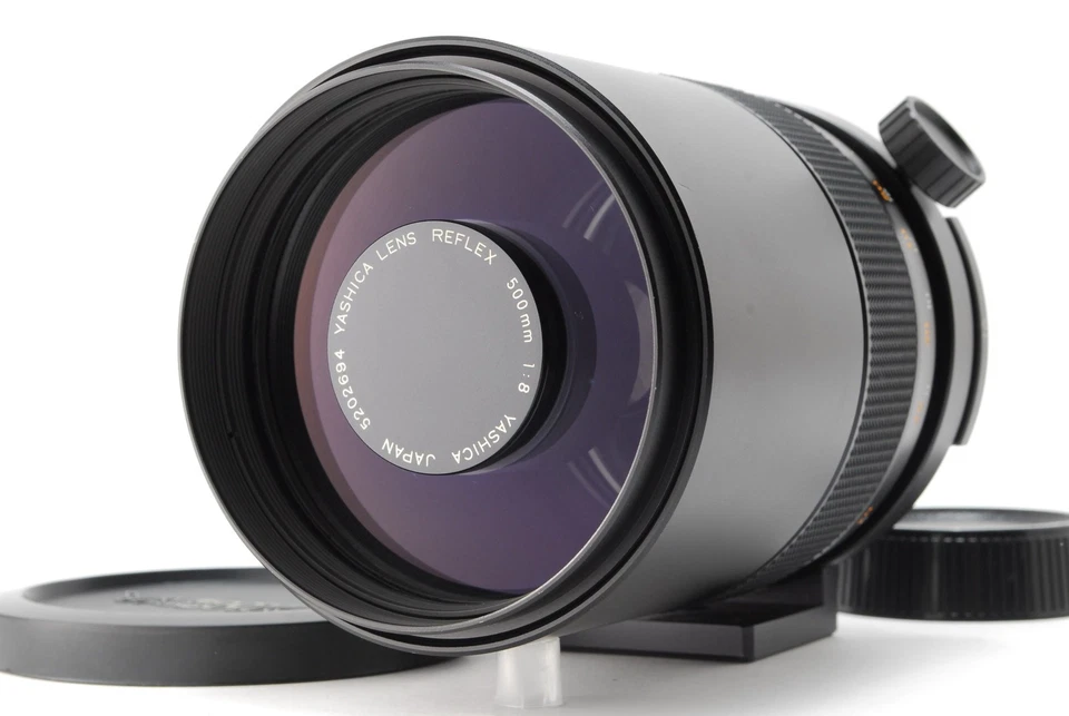[Almost Unused] Yashica Reflex 500mm f8 Mirror Lens For Contax C/Y Mount From JP - Image 2 of 4
