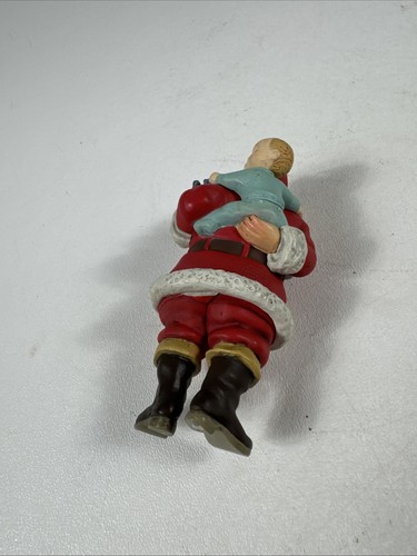 Santa Delivers Love, The Santa And Child Series, 1991 Enesco Christmas Ornament - Picture 4 of 5
